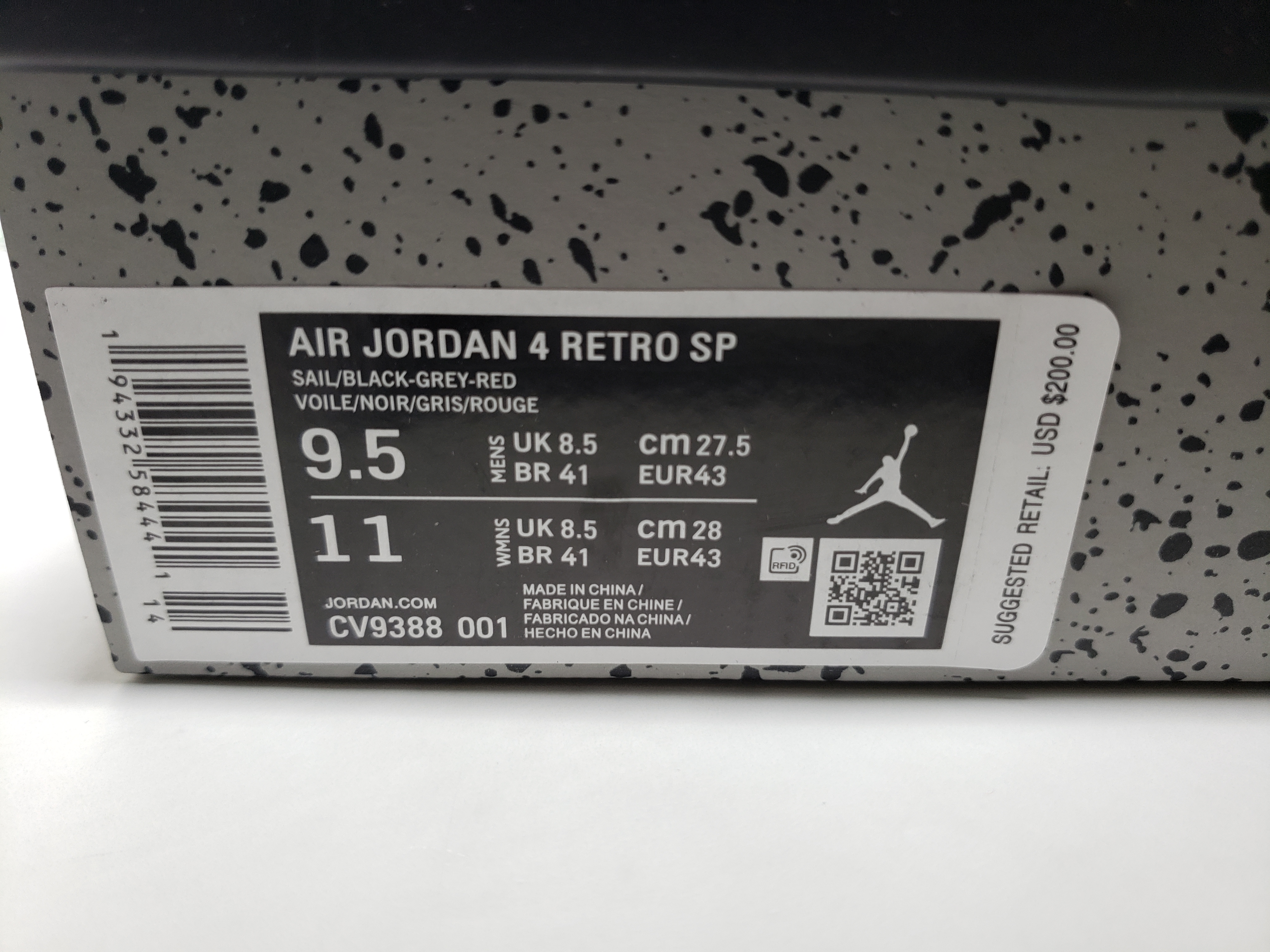 PK God Batch OFF White x Air Jordan 4 Bred CV9388-001 review stockxkicks.org 00