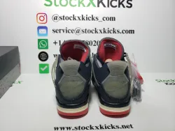 PK God Batch OFF White x Air Jordan 4 Bred CV9388-001 review stockxkicks.org 02