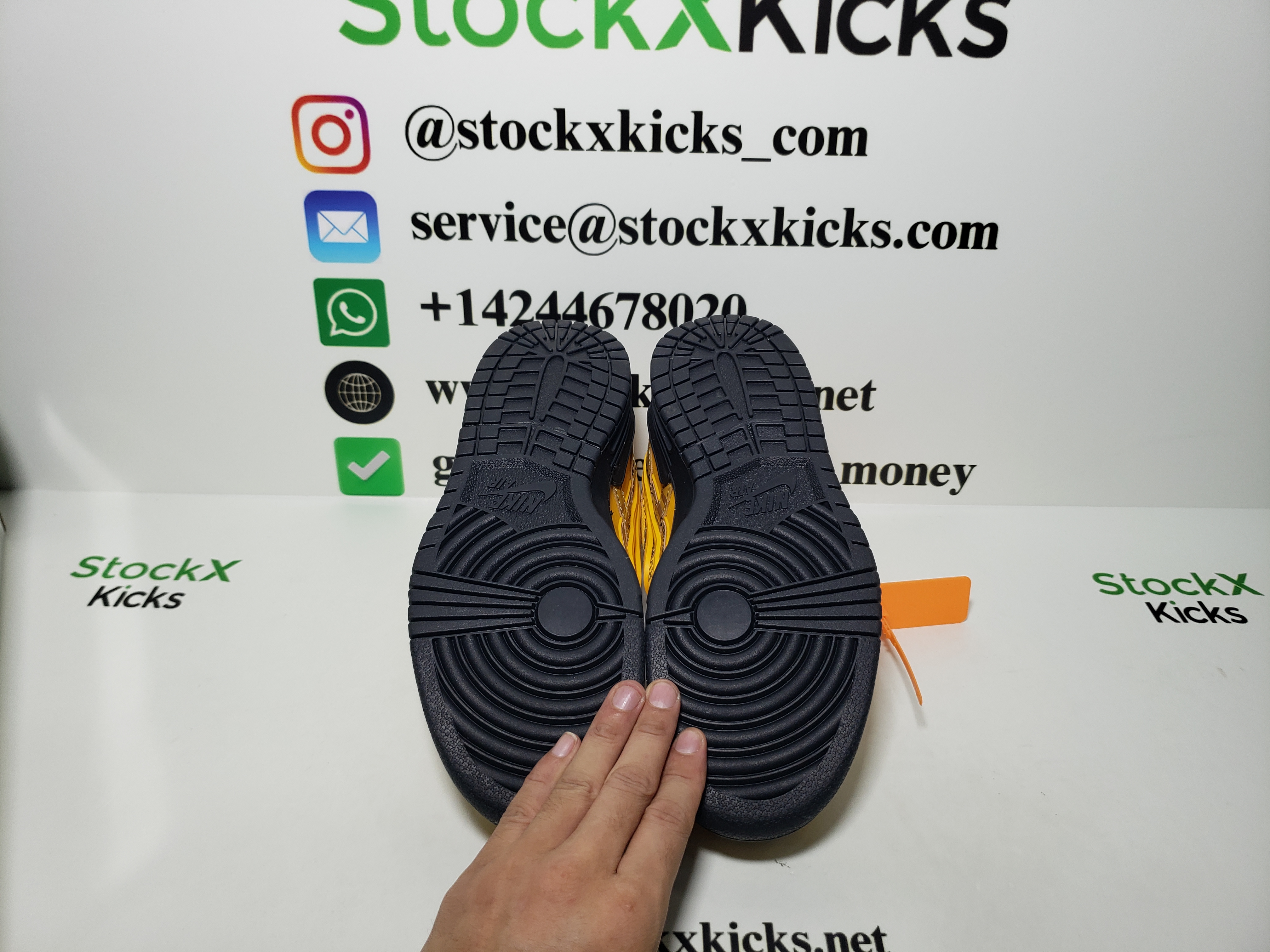 LJR Batch Nike Air Rubber Dunk Off-White University Gold CU6015-700 review stockxkicks.org 06