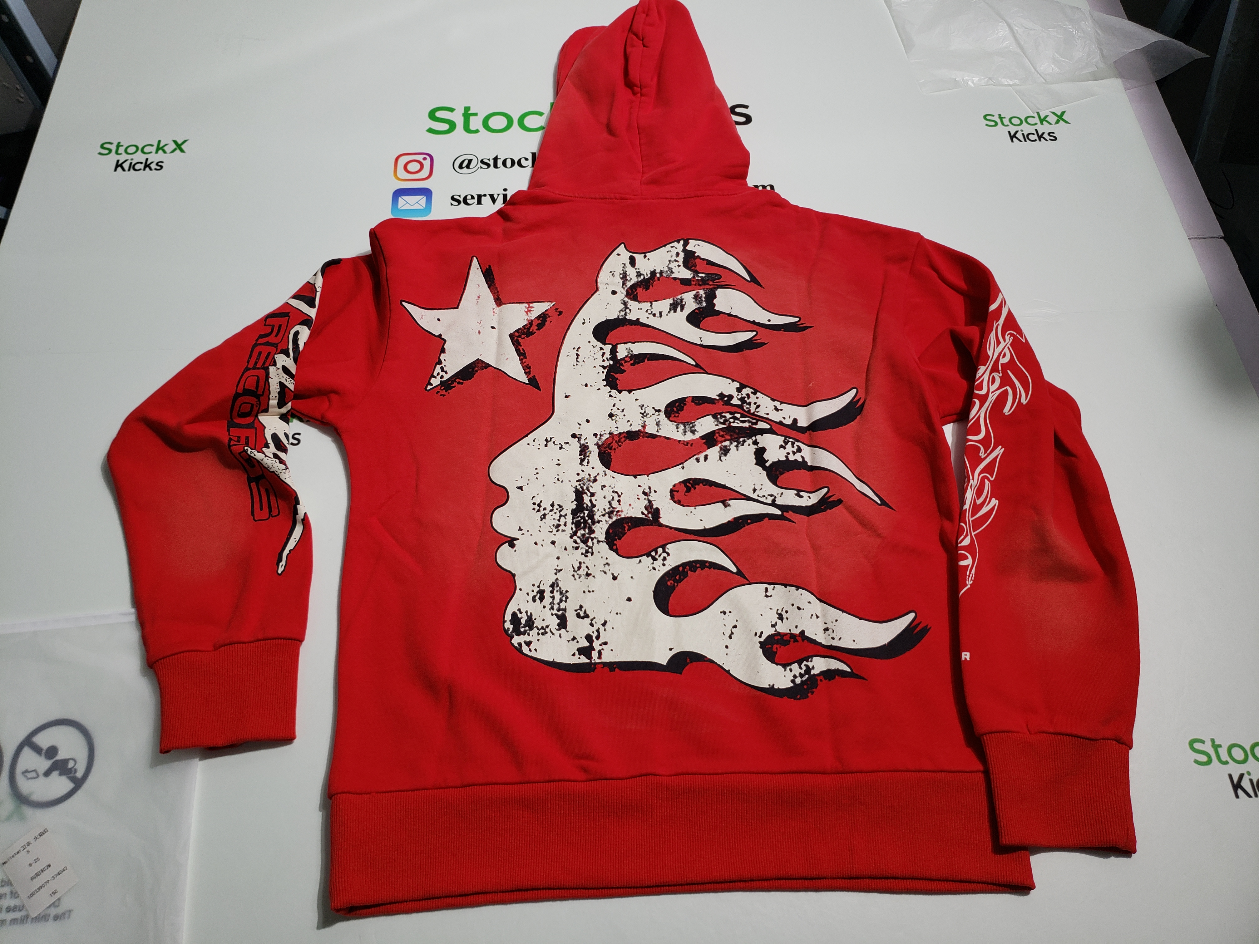 Hellstar Hoodie Red review stockxkicks.org 04