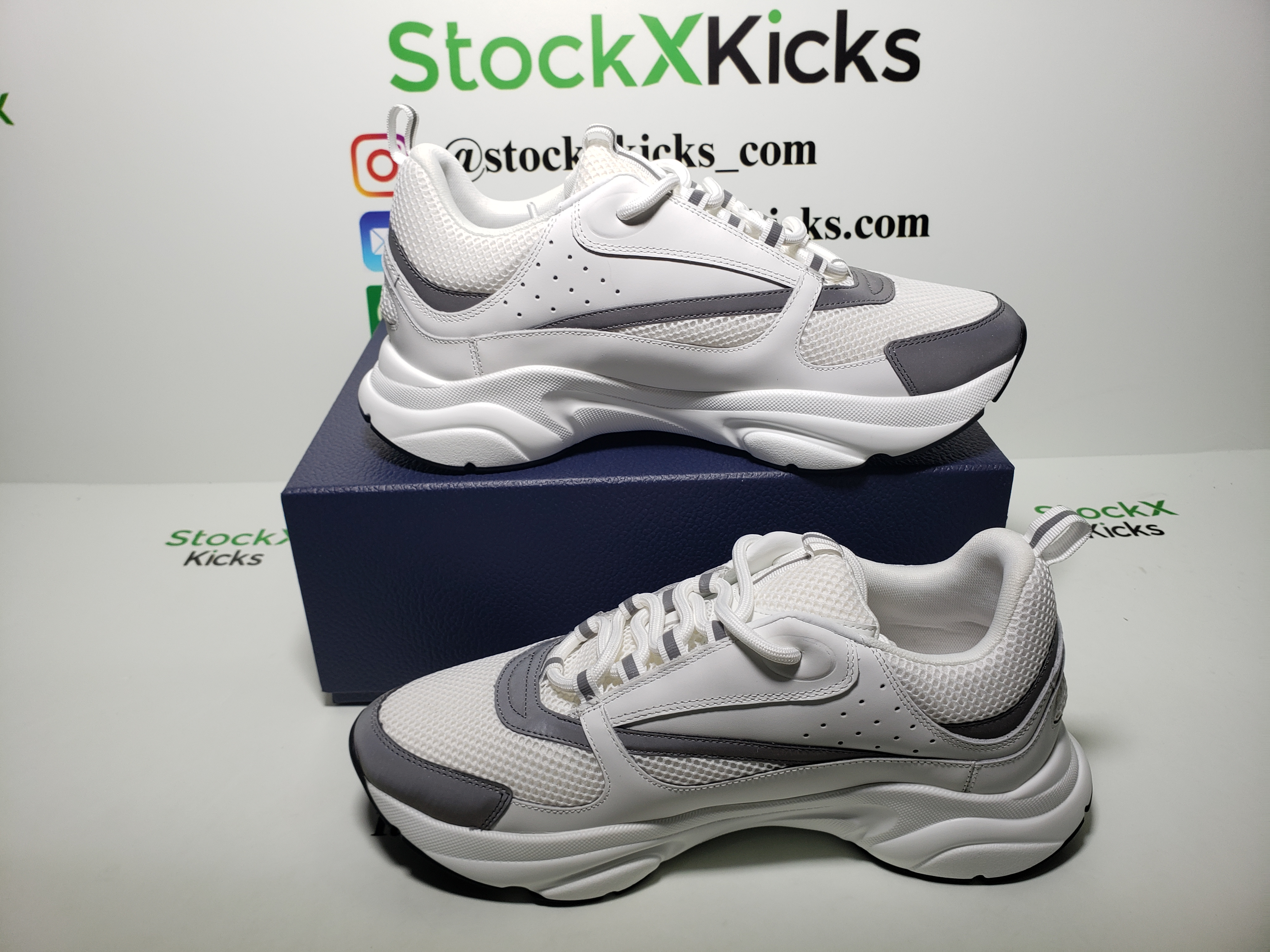 Dior B22 White Silver 3SN231YJG_H000 review stockxkicks.org 04