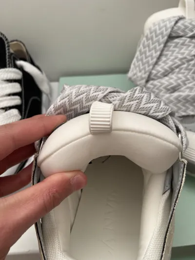 Lanvin Curb Sneaker White Grey Pale PB250110 FW SKDK02 DOTS P23 review Kerem 01