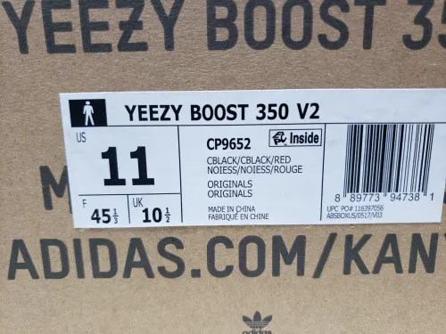 PK God Batch adidas Yeezy Boost 350 V2 Bred CP9652 review 