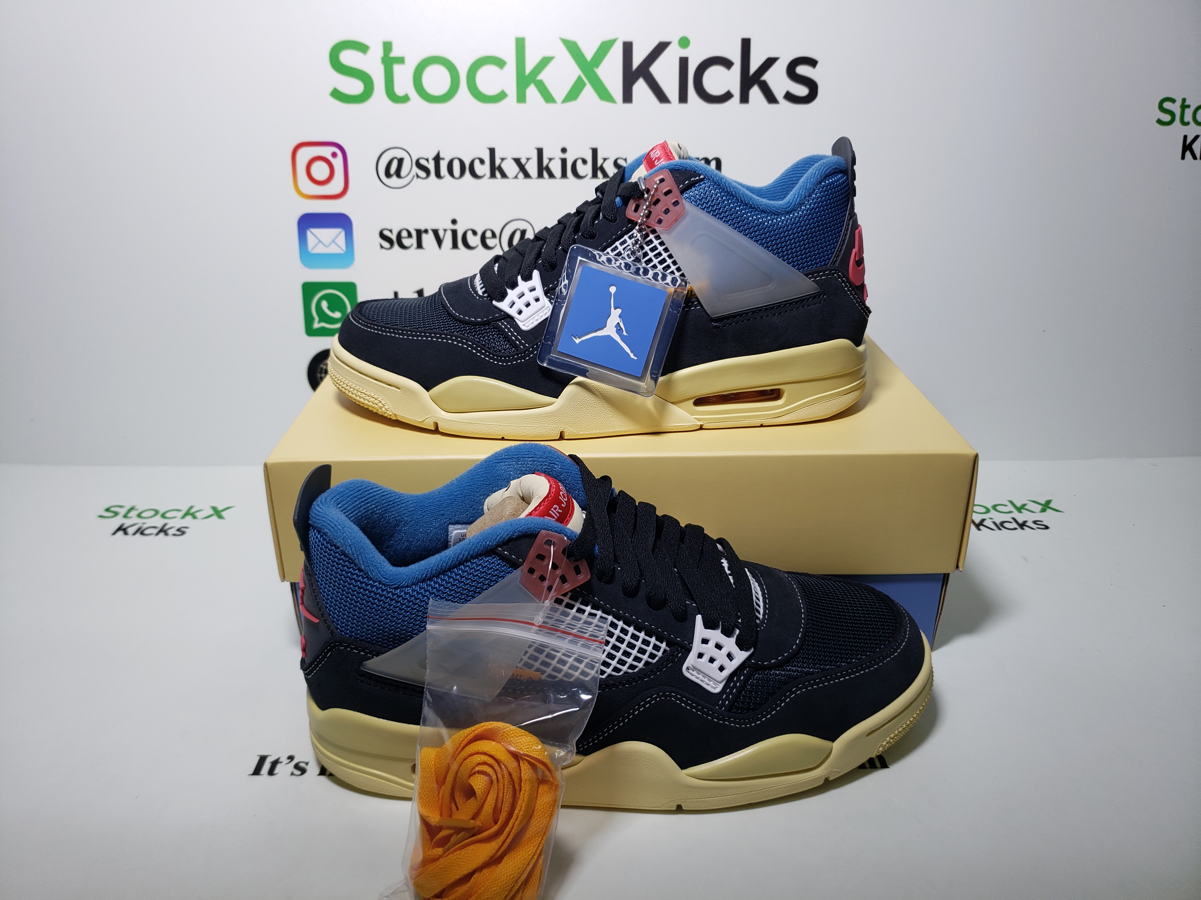 PK God Batch Union LA x Air Jordan 4 Retro SP Off Noir Black DC9533-001 review stockxkicks 03