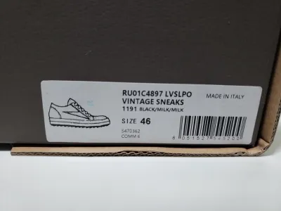 Rick Owens Strobe Vintage Low Black Suede RU01C4897 LPOLVS-911 review stockxkicks 00