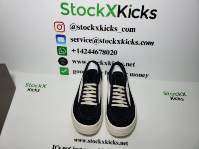 Rick Owens Strobe Vintage Low Black Suede RU01C4897 LPOLVS-911 review stockxkicks 05
