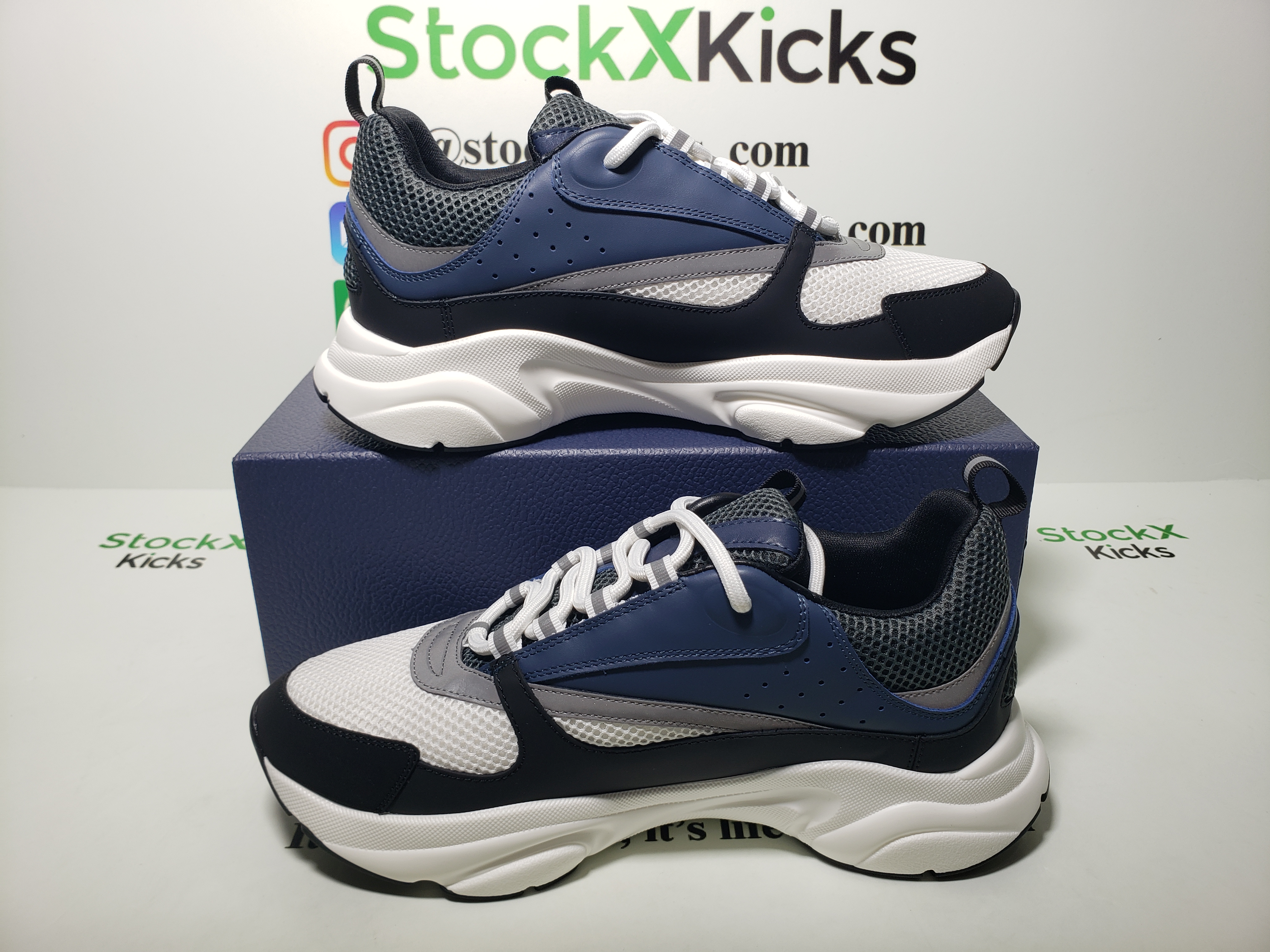 Dior B22 Blue Black 3SN231YUL_H569 review stockxkicks 04