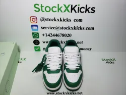 PK God Batch OFF-WHITE Out Of Office OOO Low Tops White Green OMIA189C99LEA0010155 review stockxkicks 06