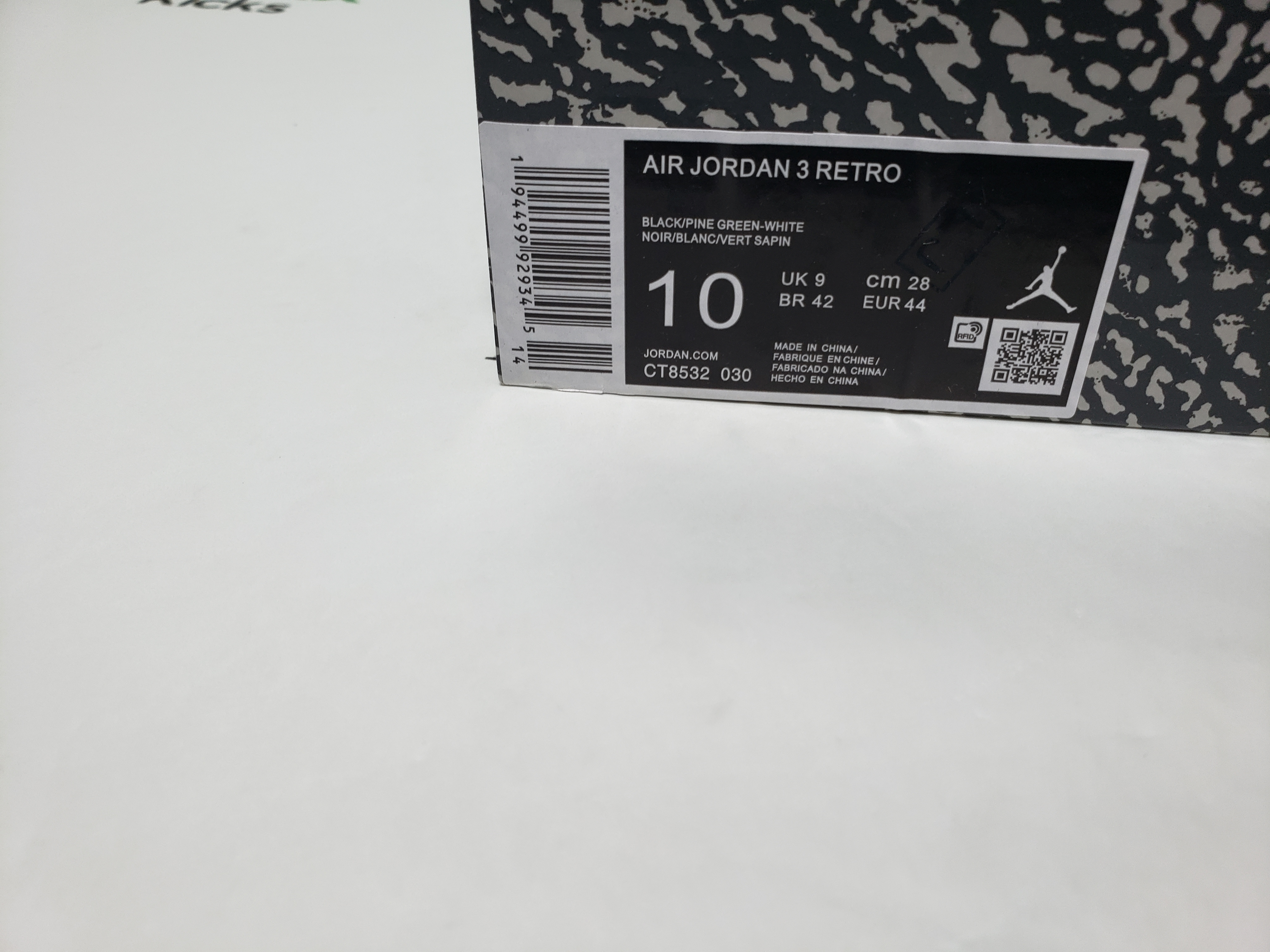 PK God Batch Air Jordan 3 Retro Pine Green CT8532-030 review stockxkicks 00