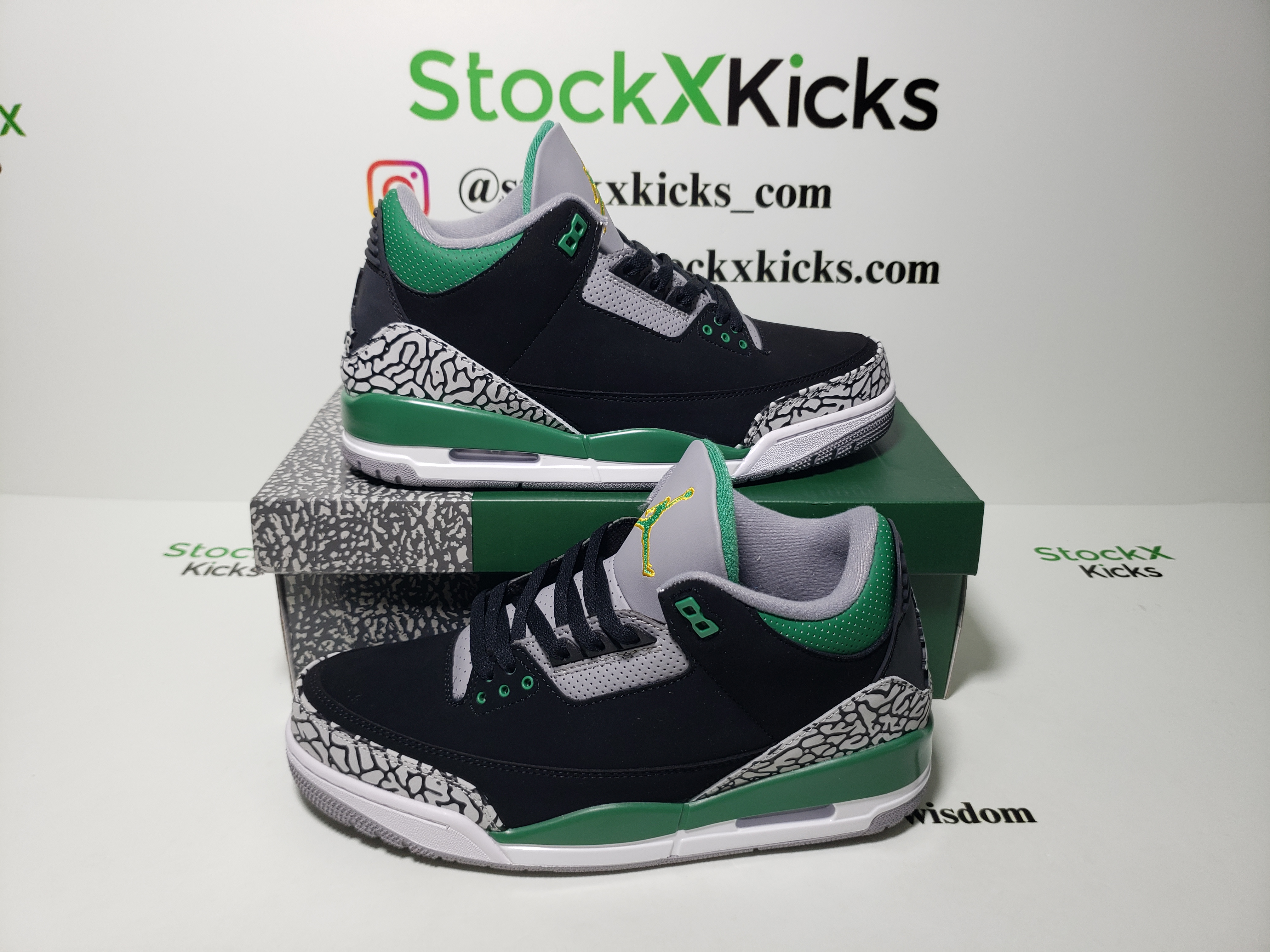 PK God Batch Air Jordan 3 Retro Pine Green CT8532-030 review stockxkicks 05