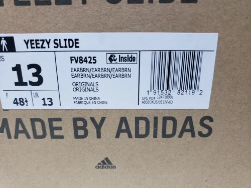 PK God Batch adidas Yeezy Slide Earth Brown FV8425 review 