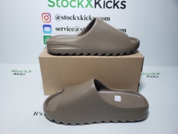PK God Batch adidas Yeezy Slide Earth Brown FV8425 review stockxkicks 05