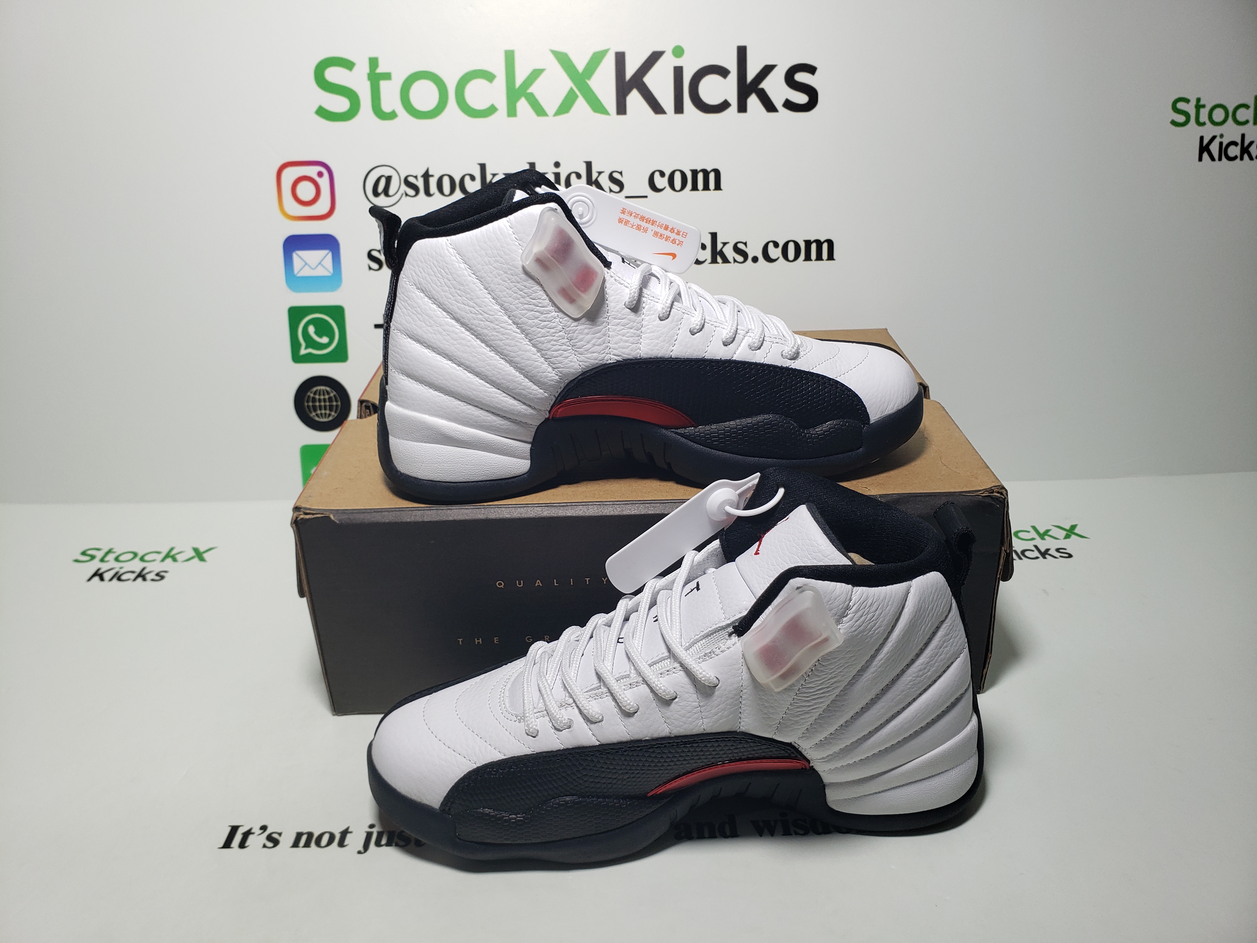 PK God Batch Air Jordan 12 Red Taxi CT8013-162 review stockxkicks 04