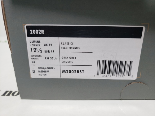 New Balance 2002R White Grey M2002RST review 