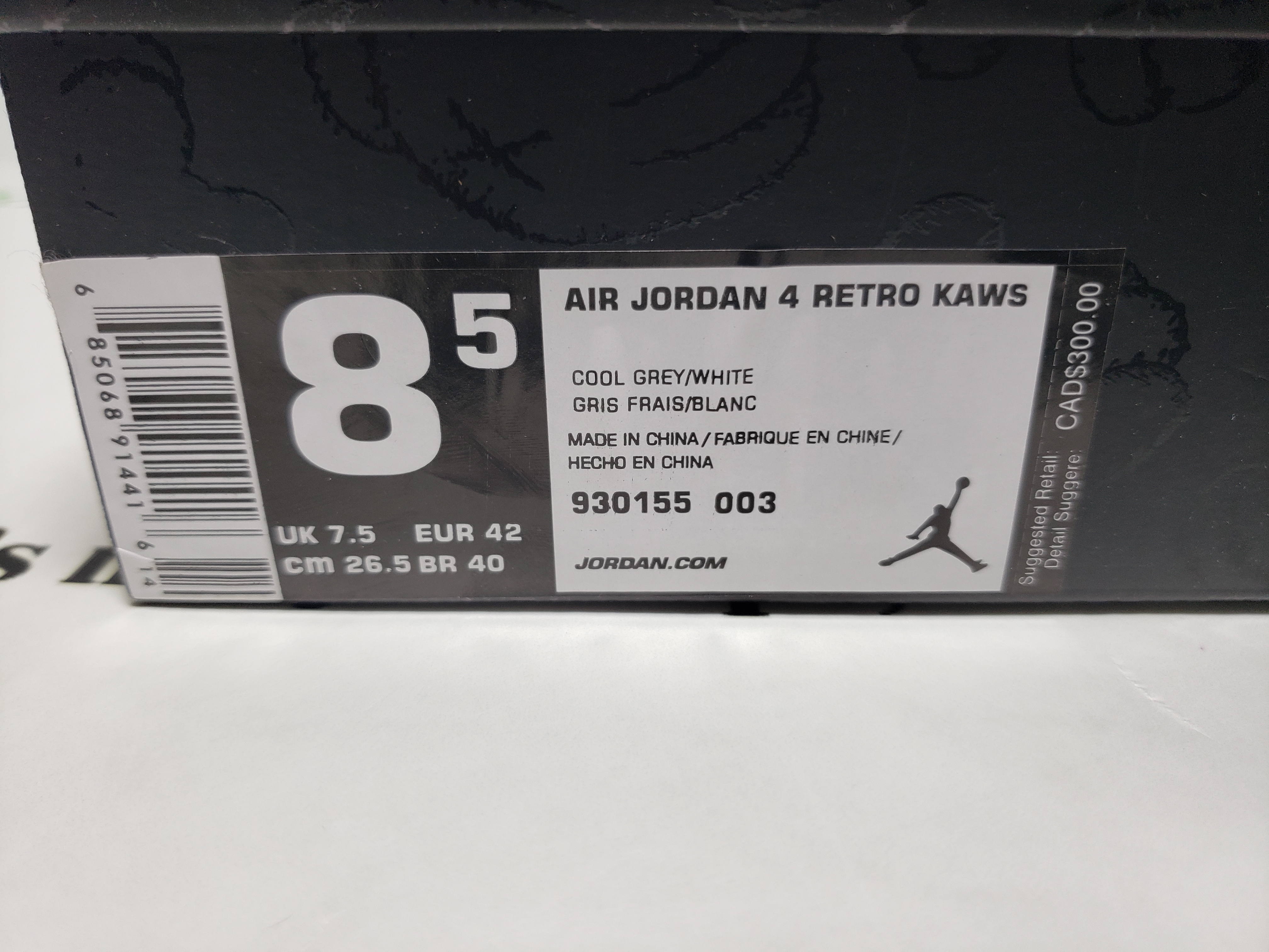 PK God Batch Nike Air Jordan 4 Retro Kaws  930155-003 review stockxkicks 00