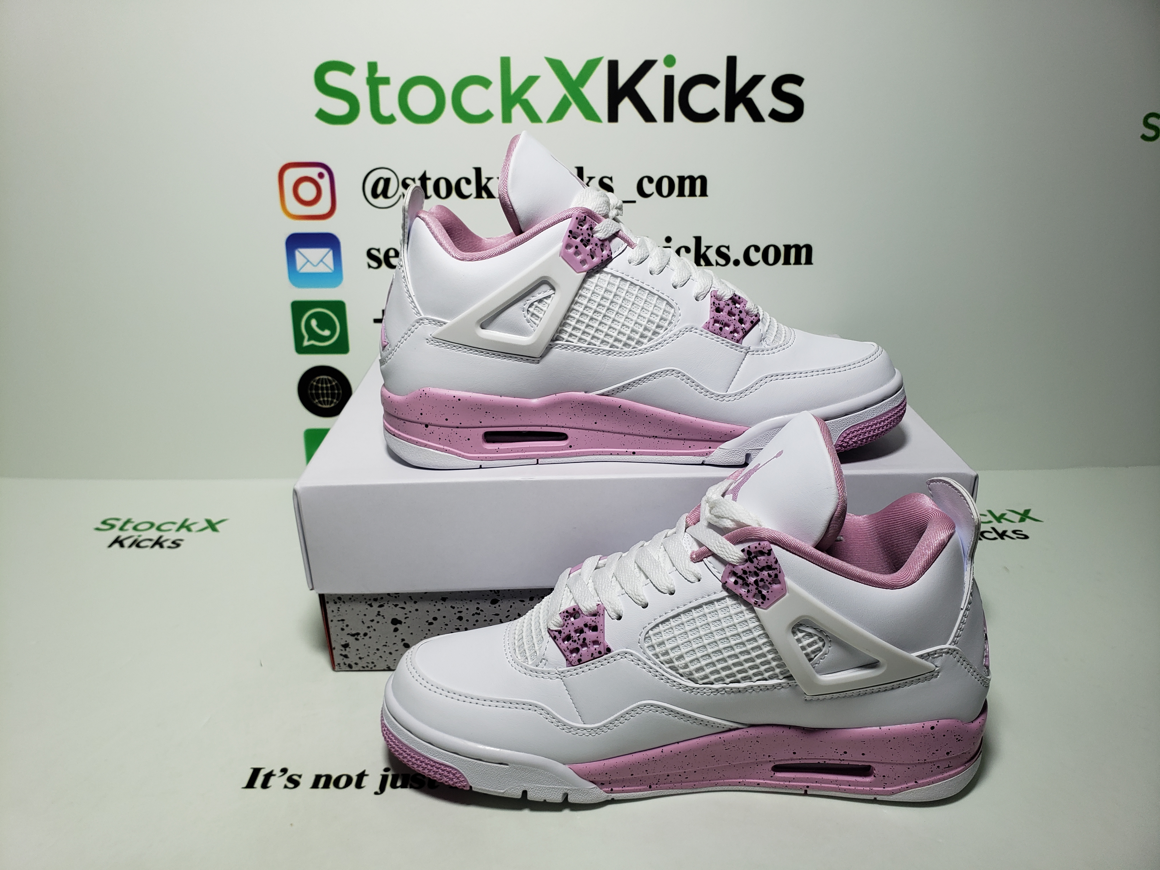 PK God Batch Air Jordan 4 White Pink CT8527-116 review stockxkicks 04