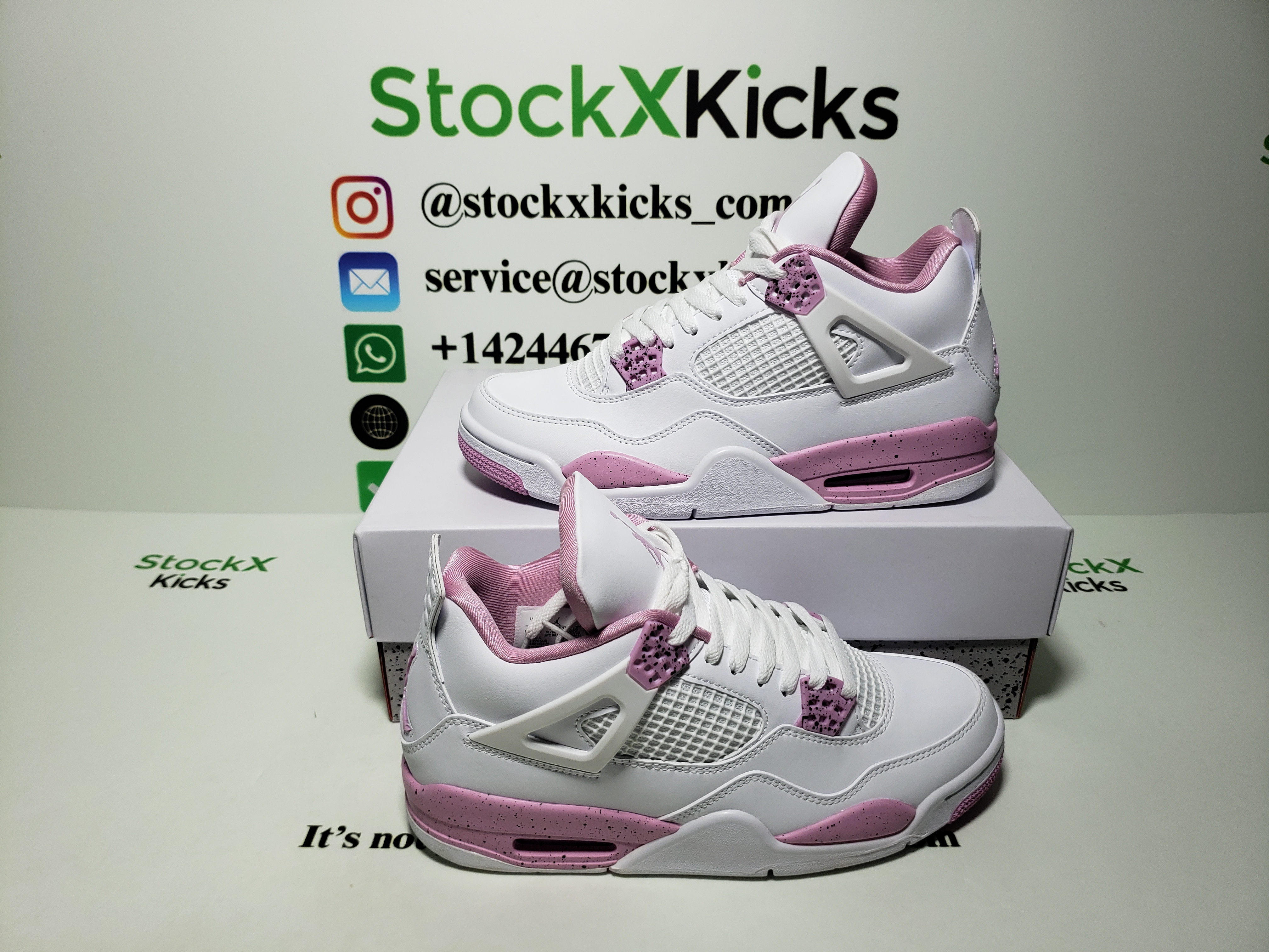 PK God Batch Air Jordan 4 White Pink CT8527-116 review stockxkicks 03