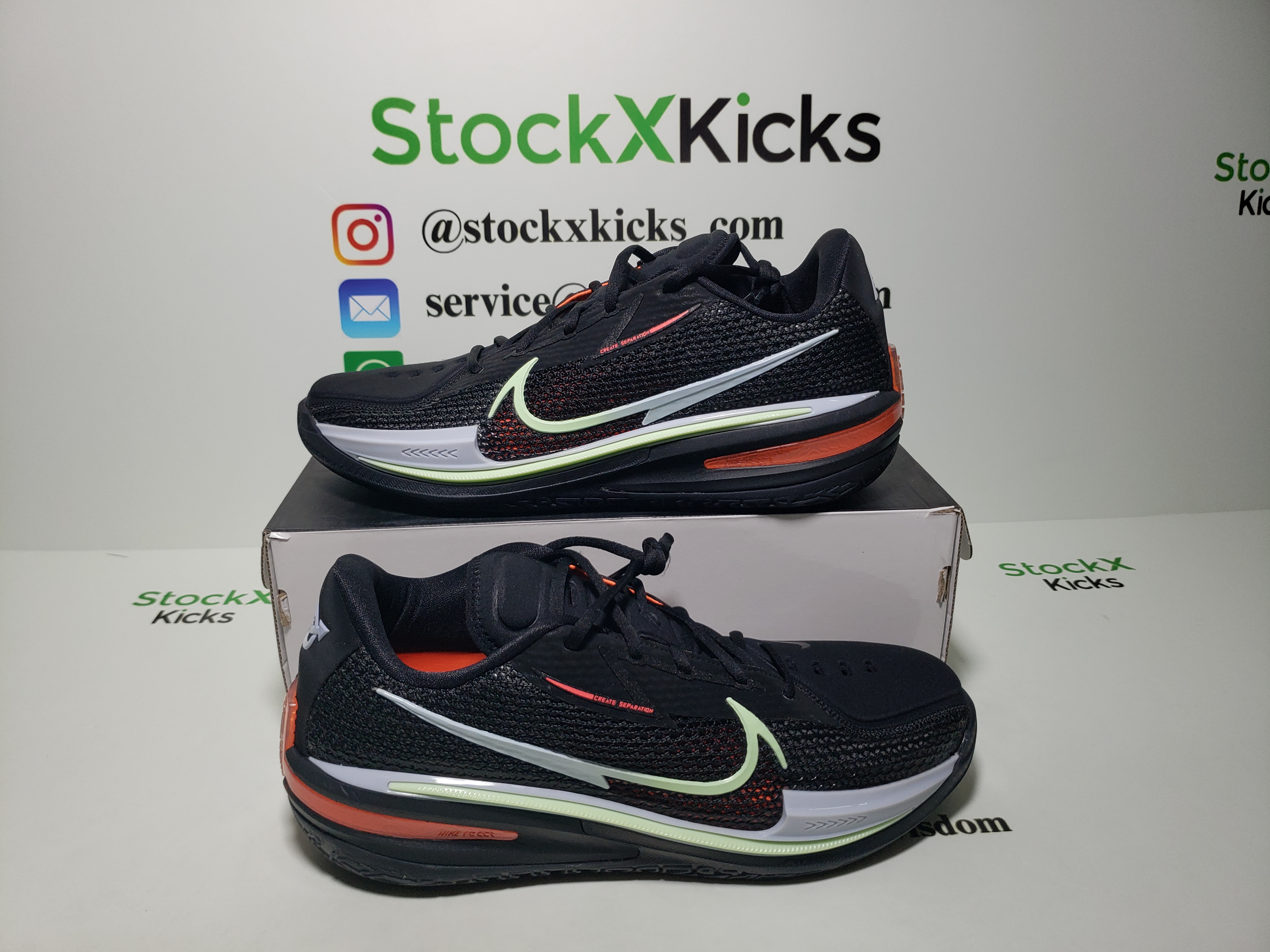Nike Air Zoom GT Cut Black Crimson Green CZ0176-001 review stockxkicks 03