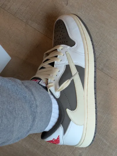 【$49 High Cost Effective】Air Jordan 1 Retro Low OG SP "Travis Scott Reverse Mocha" DM7866-162 review First timer  00