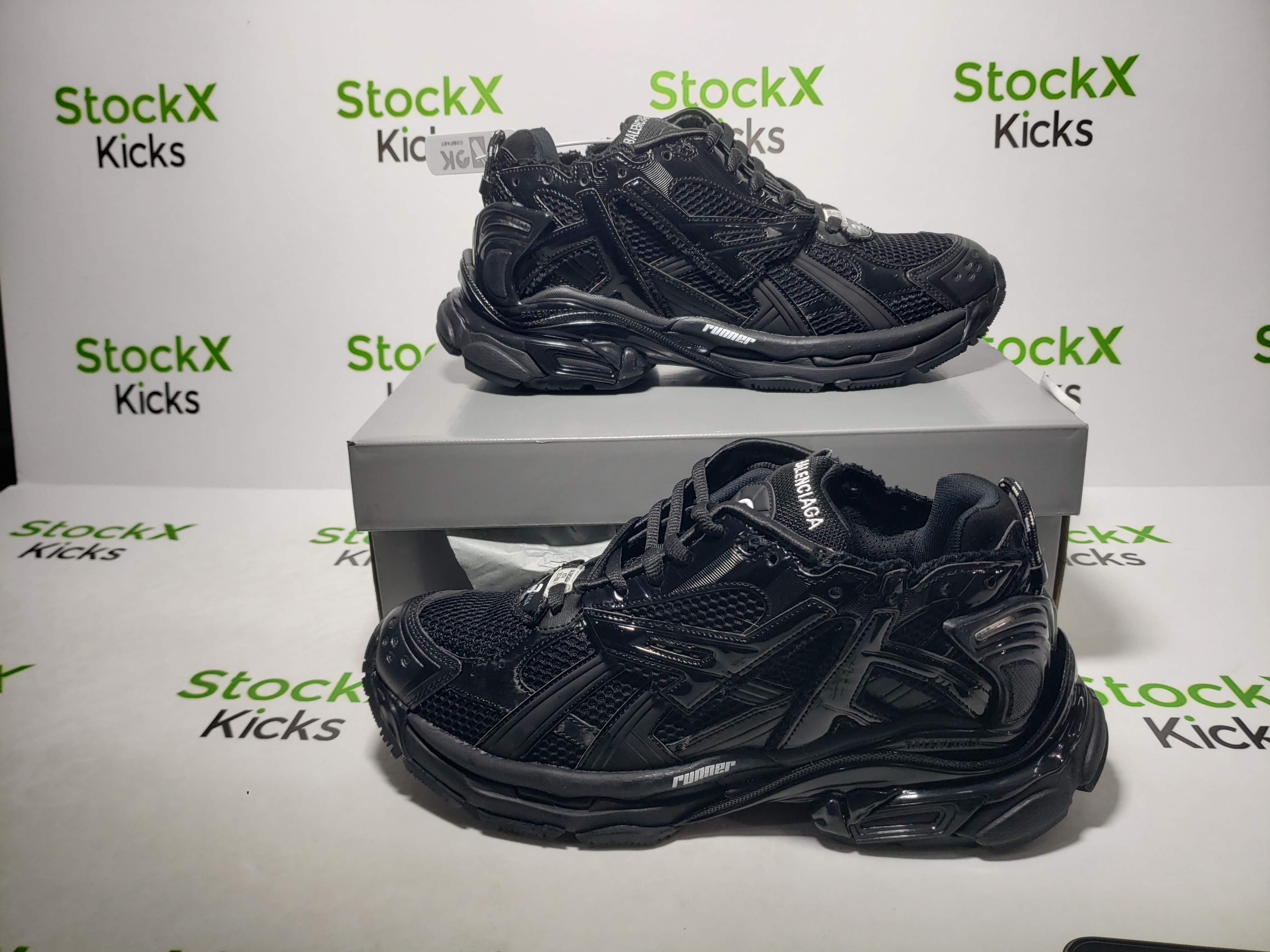 【Top PK Version】Balenciaga Runner Black review Jeff 00