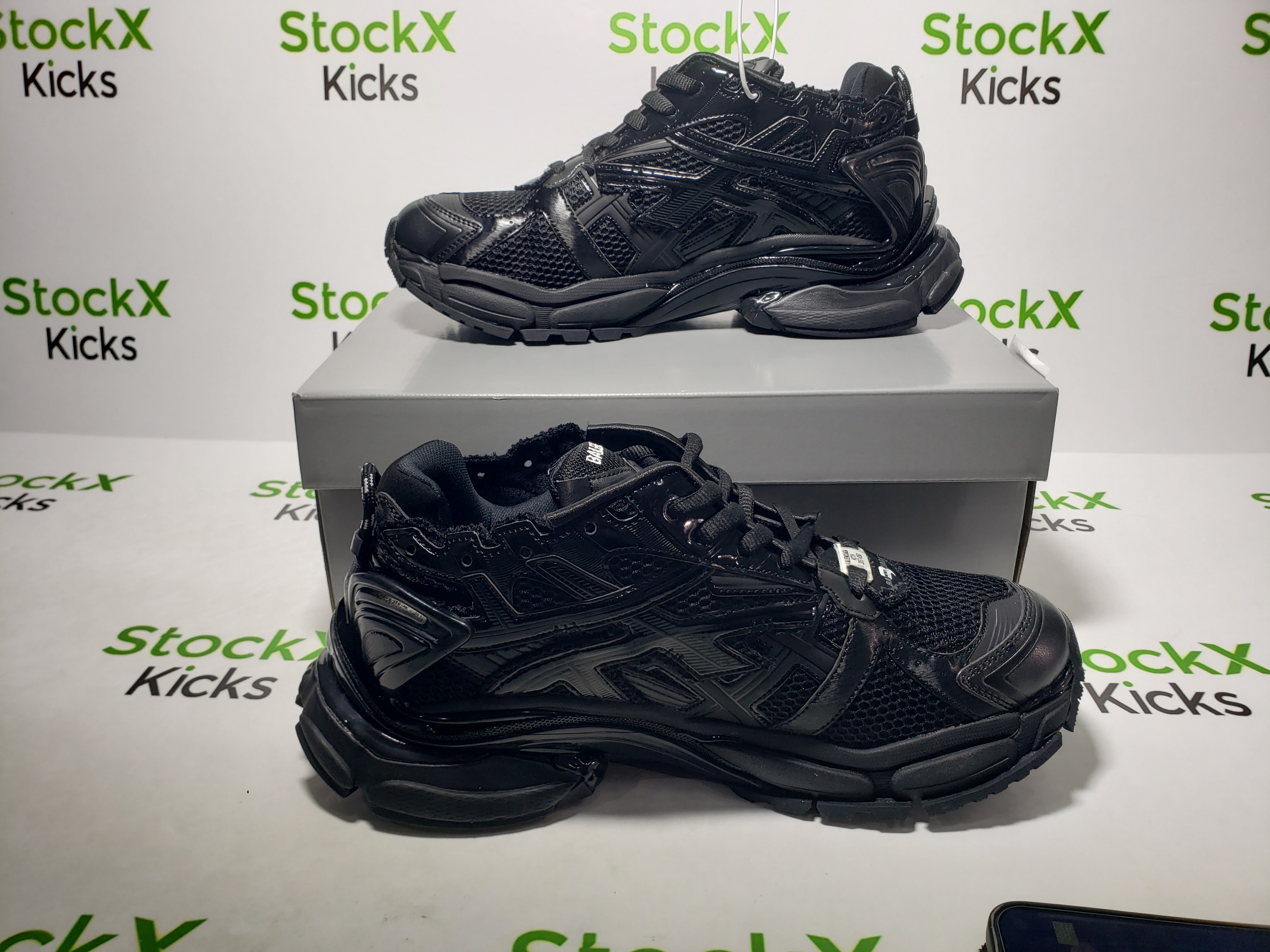 【Top PK Version】Balenciaga Runner Black review Jeff 04