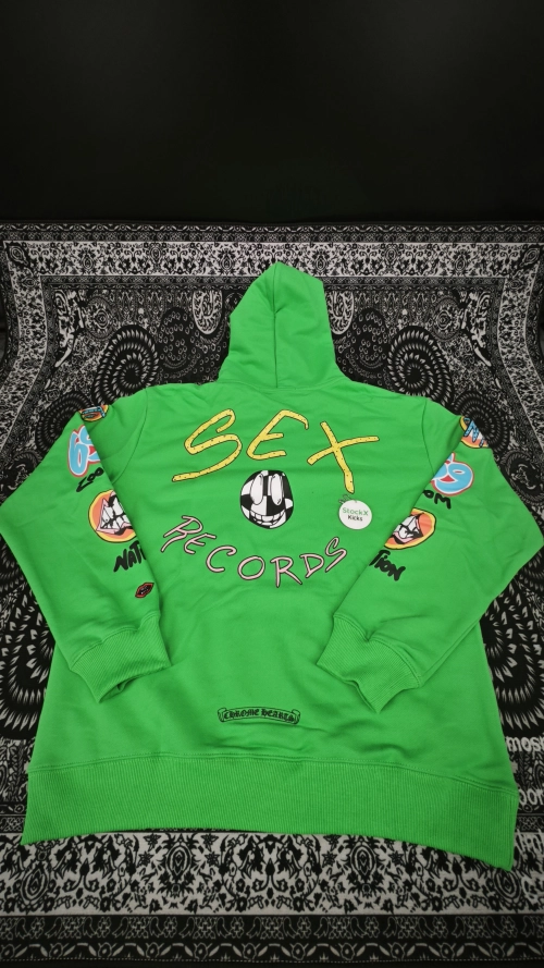 Chrome Hearts Matty Boy Sex Records Hoodie Citrus review 