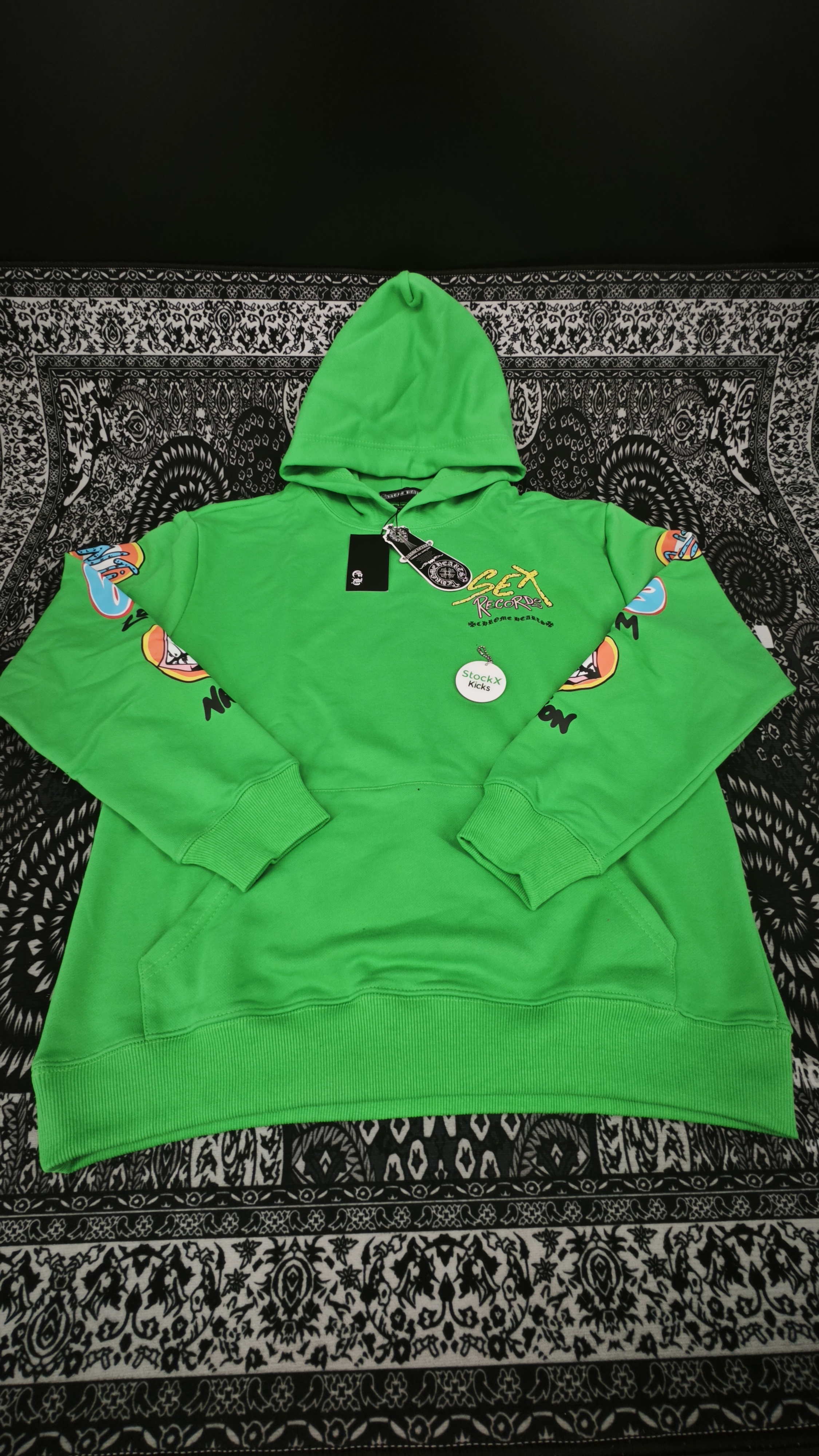 Chrome Hearts Matty Boy Sex Records Hoodie Citrus review Stockxkicks 01