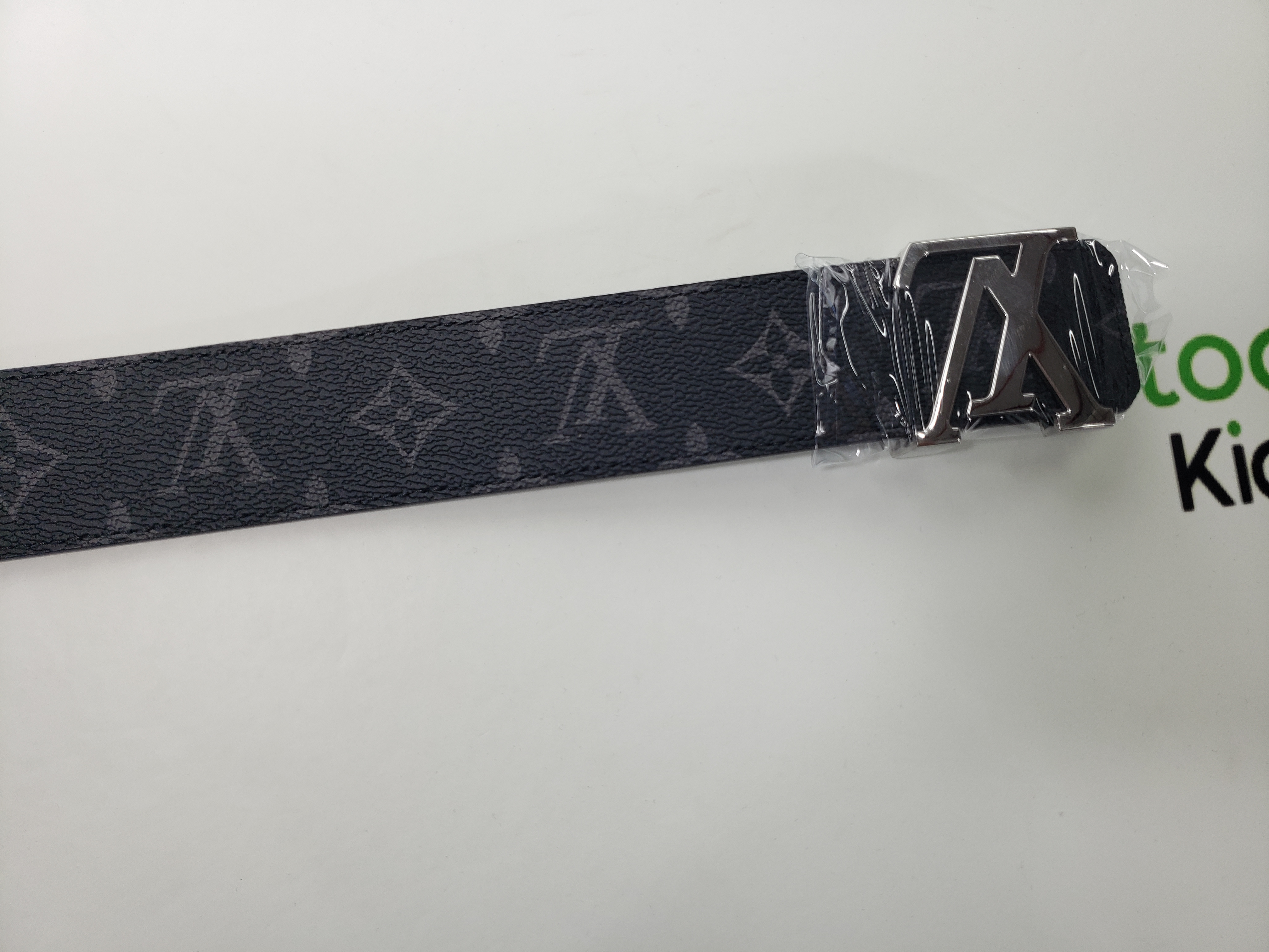 [Add One] Louis Vuitton Calfskin Monogram Eclipse LV Initiales Belt CK0725 review stockxkicks.org 01