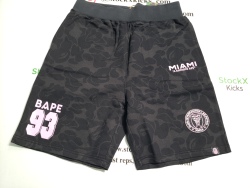 BAPE x Inter Miami CF Sweatshort Black review stockxkicks.org 01