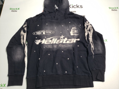 Hellstar Racer Hooded Vintage Black Hoodie review 