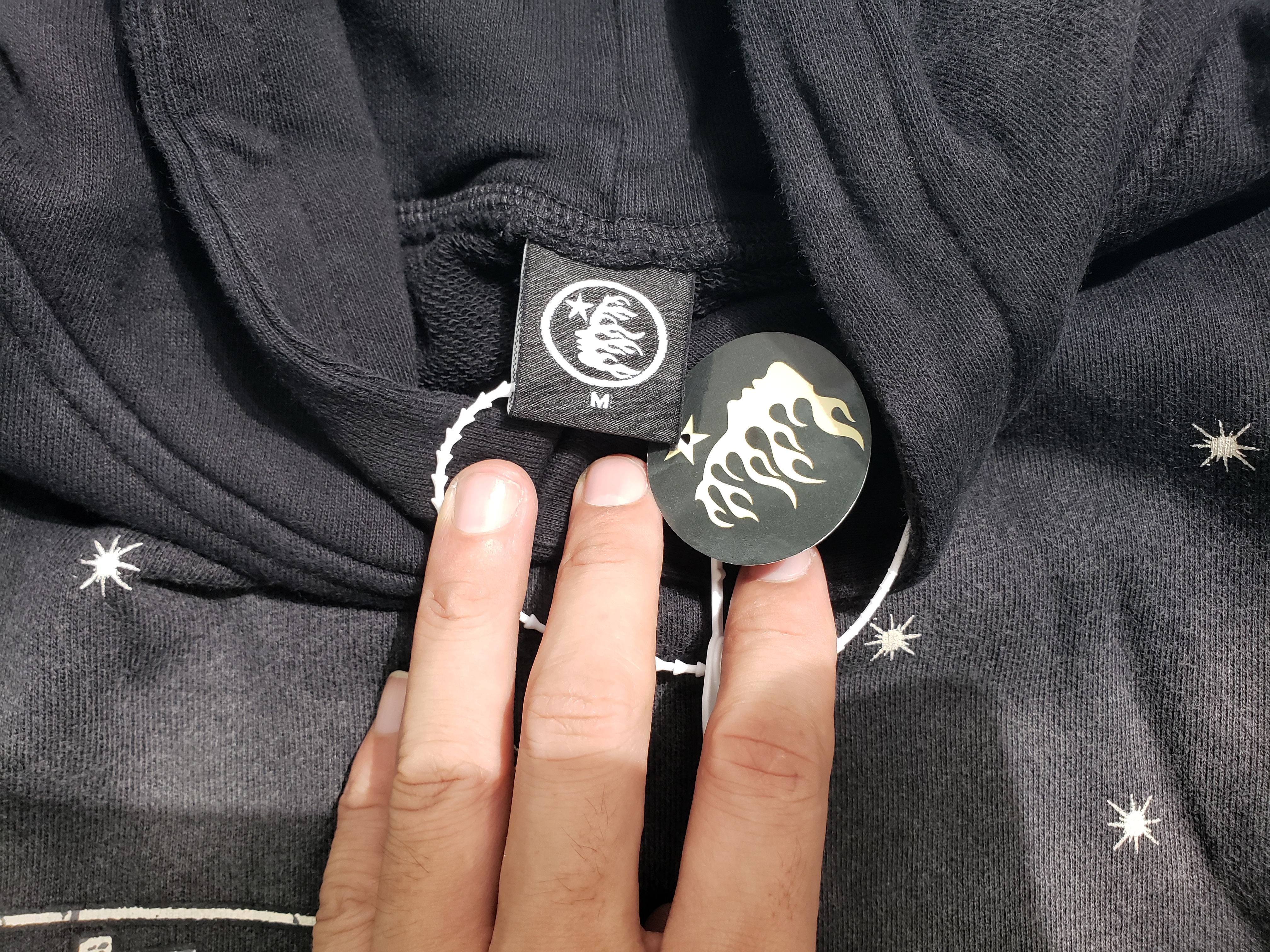 Hellstar Racer Hooded Vintage Black Hoodie review stockxkicks.org 02