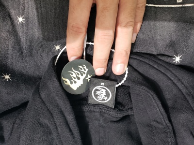 Hellstar Racer Hooded Vintage Black Hoodie review stockxkicks.org 02