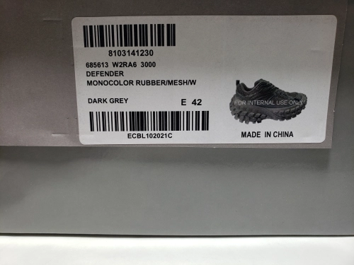 Balenciaga Defender Black Gray 685611 W2RA6 3000 review 