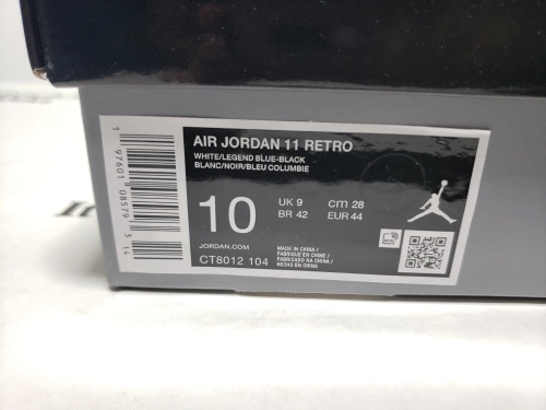 PK God Batch Nike Jordan 11 Retro Legend Blue (2024) CT8012-104 review 