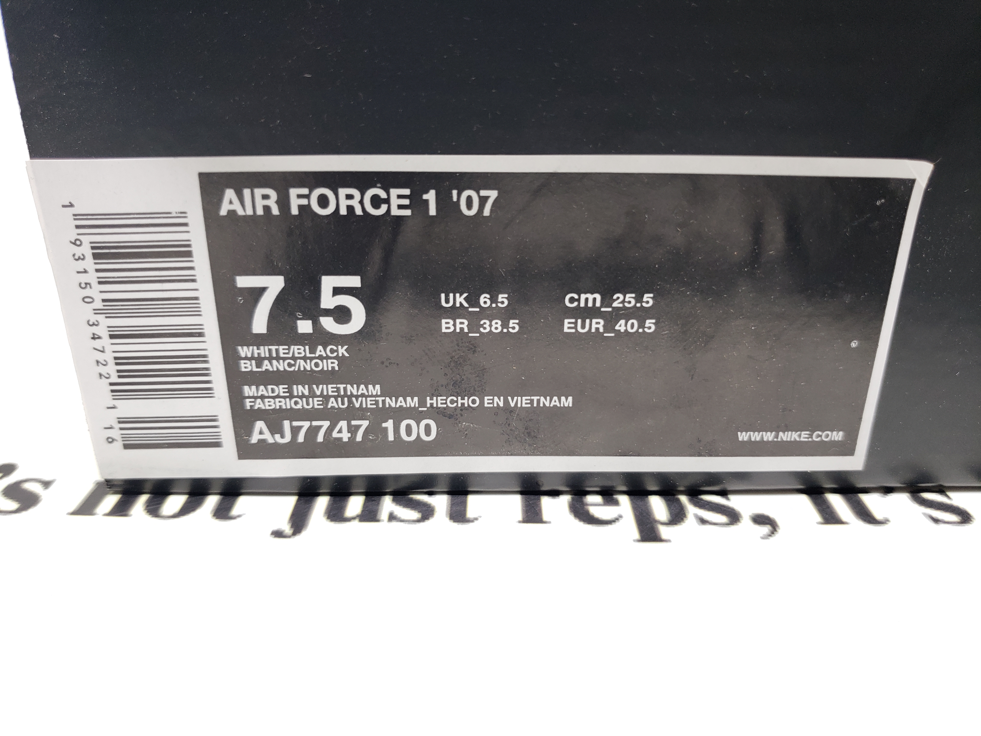 LJR Batch Nike Air Force 1 Low Utility White Black AJ7747-100 review stockxkicks.org 00