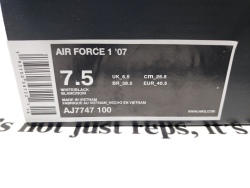 LJR Batch Nike Air Force 1 Low Utility White Black AJ7747-100 review stockxkicks.org 01