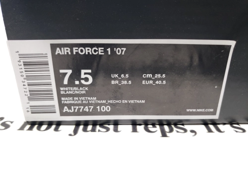 LJR Batch Nike Air Force 1 Low Utility White Black AJ7747-100 review 