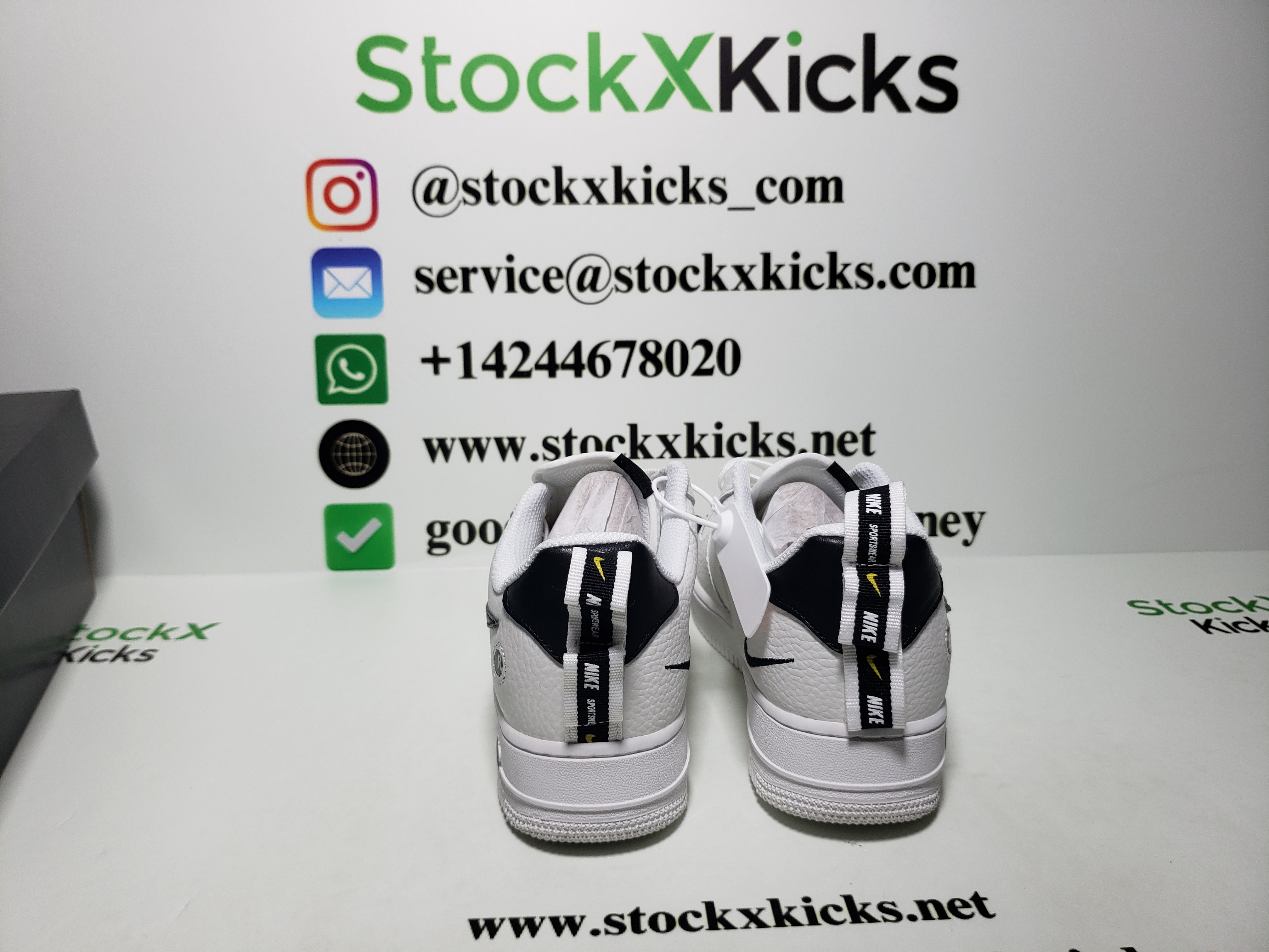LJR Batch Nike Air Force 1 Low Utility White Black AJ7747-100 review stockxkicks.org 01