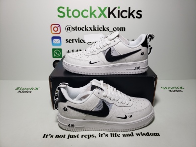 LJR Batch Nike Air Force 1 Low Utility White Black AJ7747-100 review stockxkicks.org 03