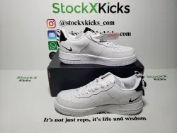 LJR Batch Nike Air Force 1 Low Utility White Black AJ7747-100 review stockxkicks.org 05