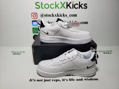 LJR Batch Nike Air Force 1 Low Utility White Black AJ7747-100 review stockxkicks.org 04