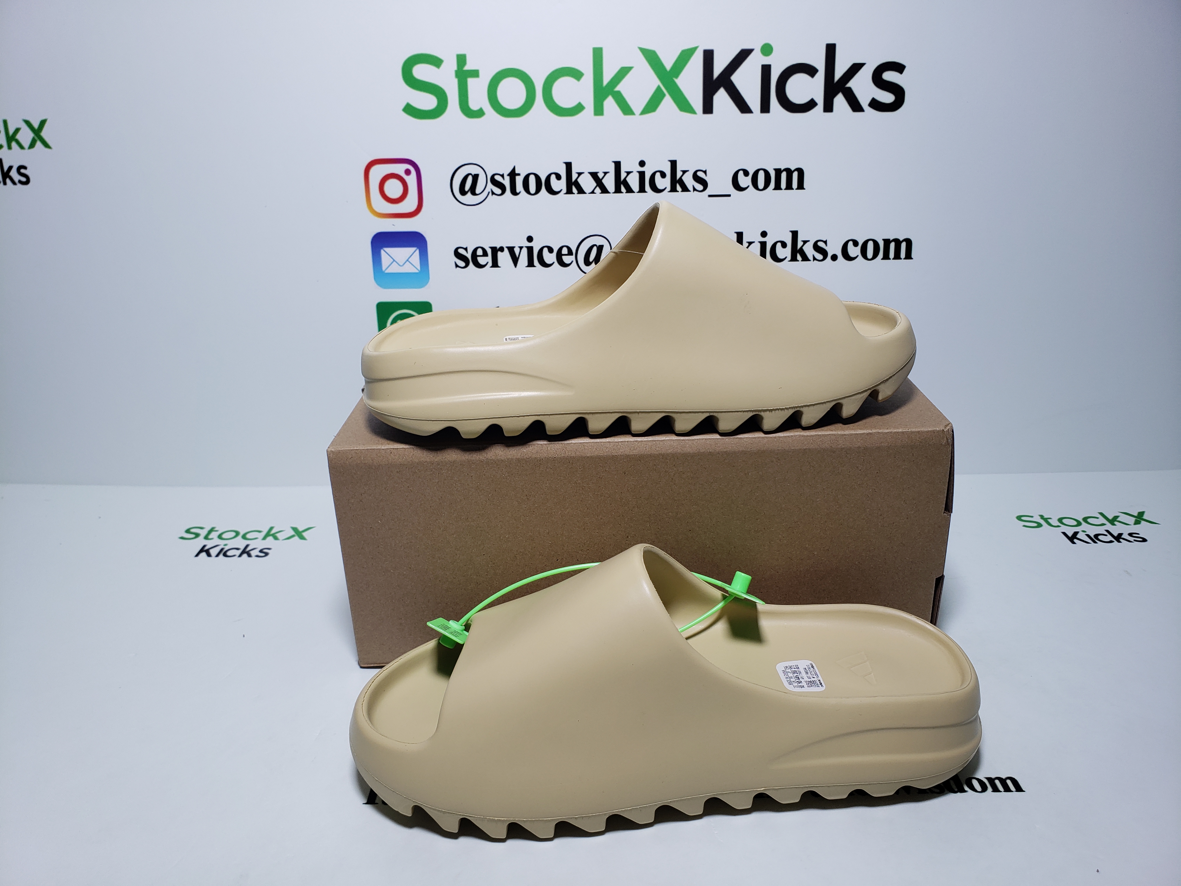 PK God Batch adidas Yeezy Slide Desert Sand FW6344 review stockxkicks.org 04