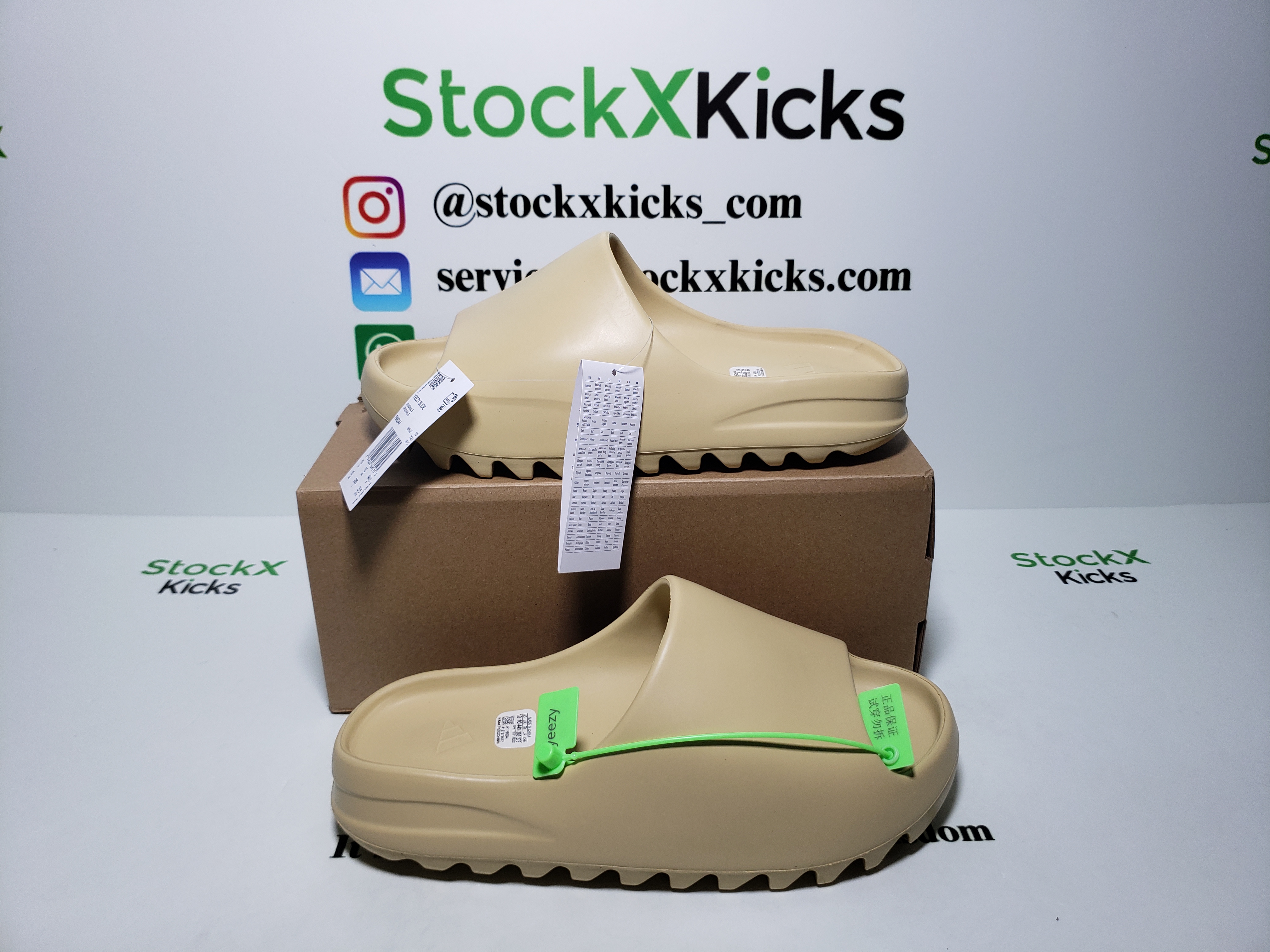 PK God Batch adidas Yeezy Slide Desert Sand FW6344 review stockxkicks.org 03