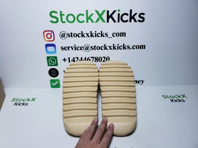 PK God Batch adidas Yeezy Slide Desert Sand FW6344 review stockxkicks.org 06