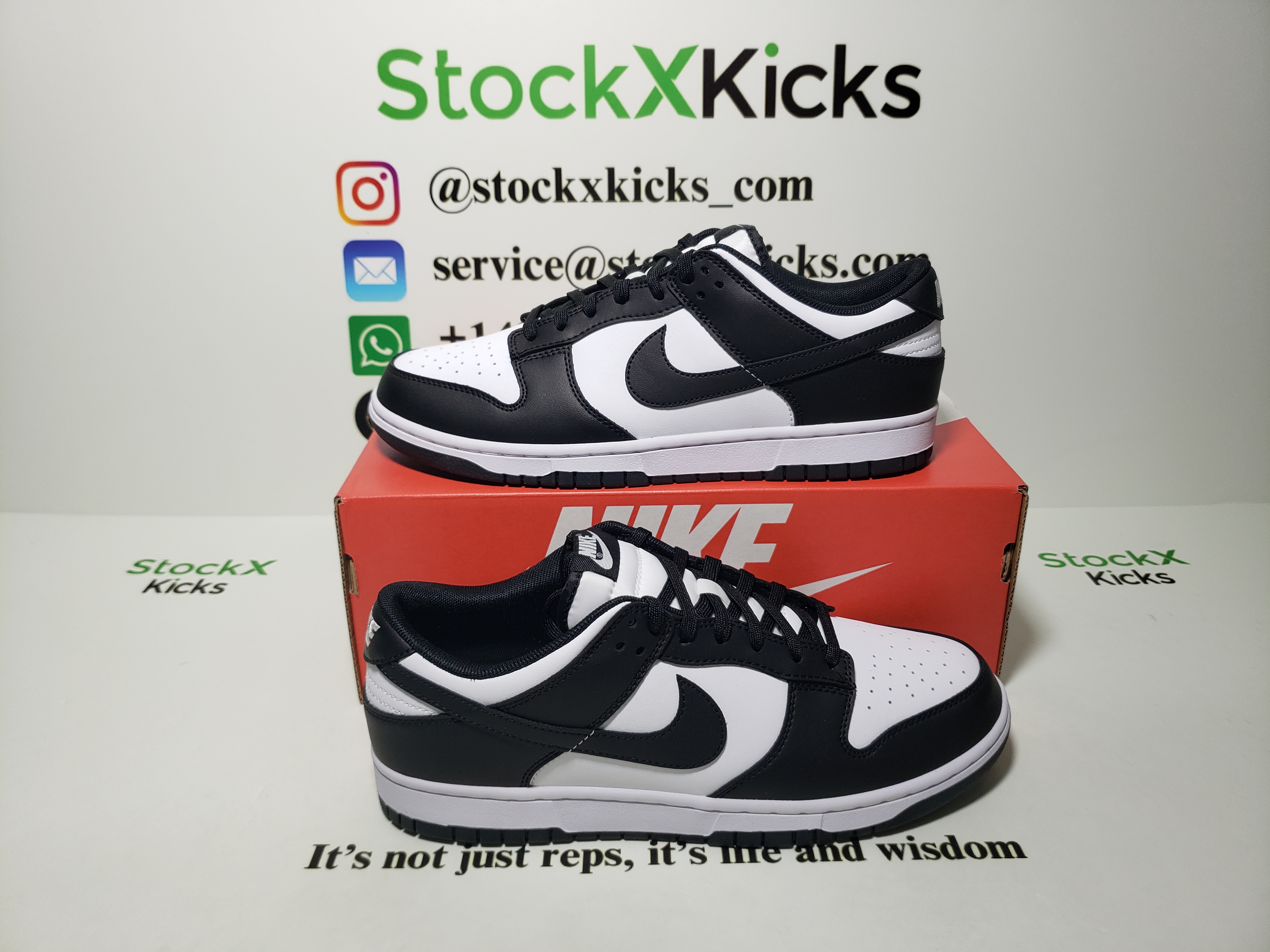 [Sale] Nike Dunk Low Black And White Panda DD1391-100 review Stockxkicks.org 03