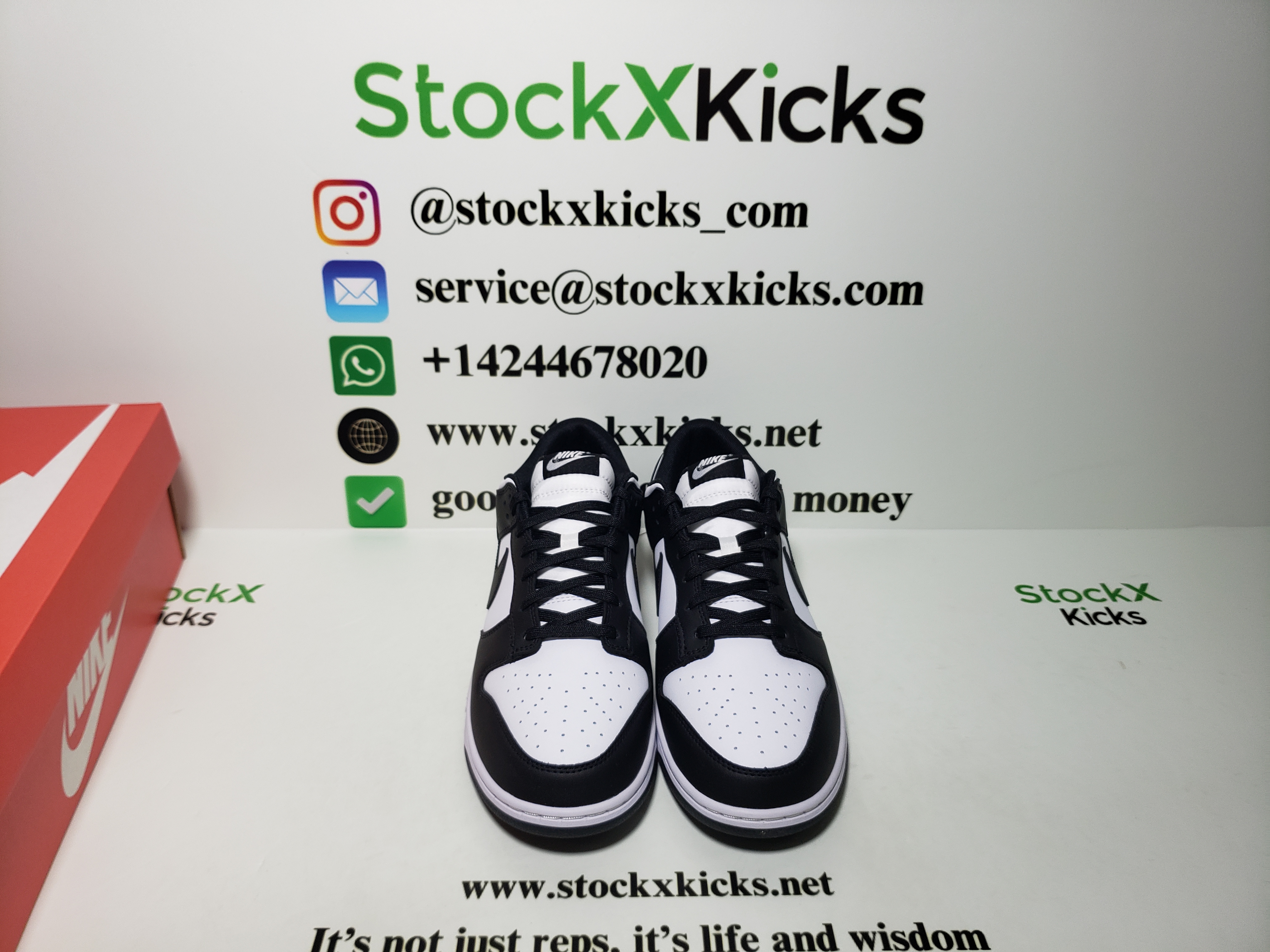 [Sale] Nike Dunk Low Black And White Panda DD1391-100 review Stockxkicks.org 05