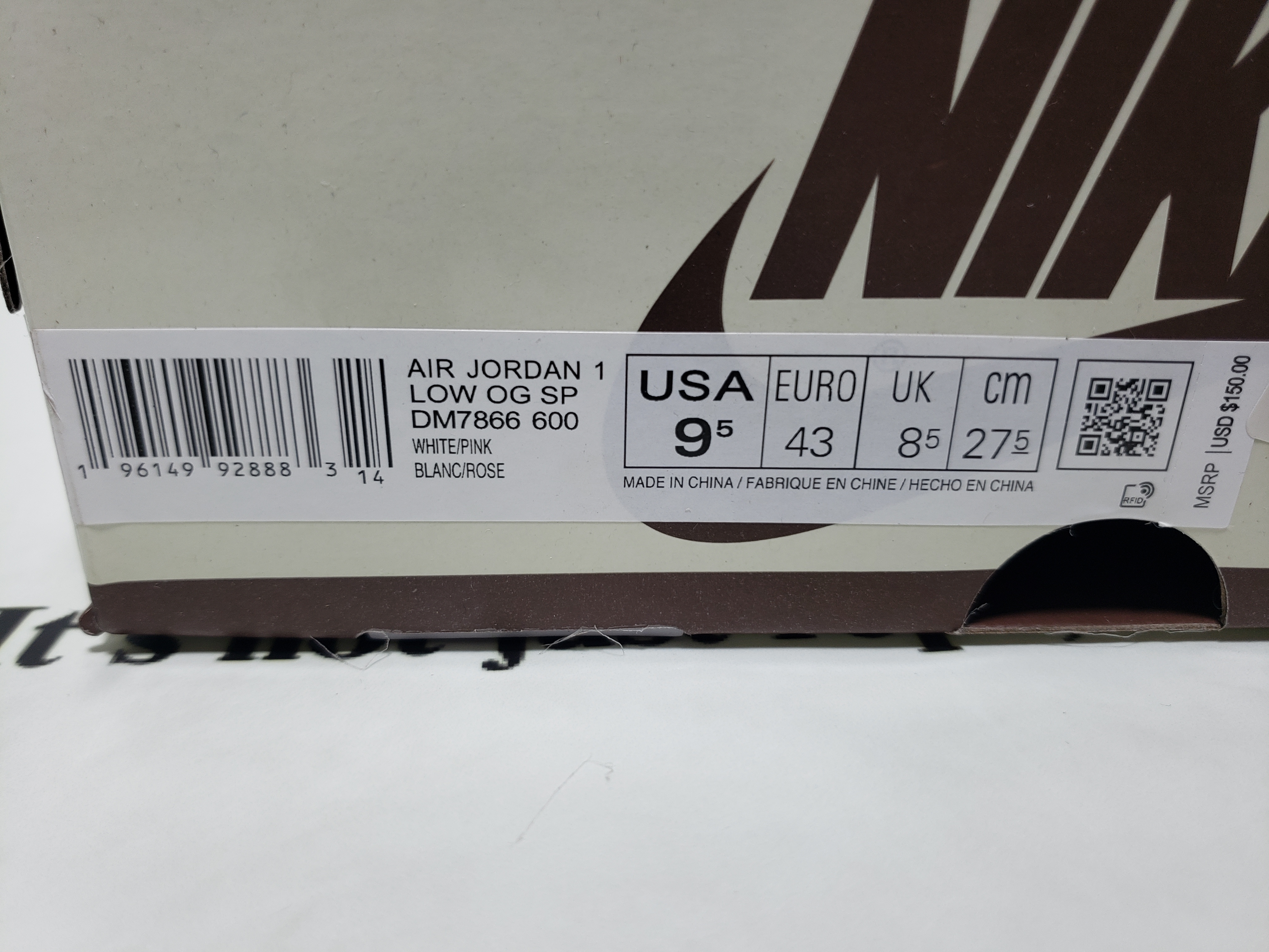PK God Batch Air Jordan 1 Low Travis Scott White Pink DM7866-600 review Stockxkicks.org 00