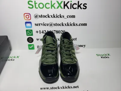 PK God Batch Air Jordan 11 Retro Green CT8012-300 review Stockxkicks.org 05