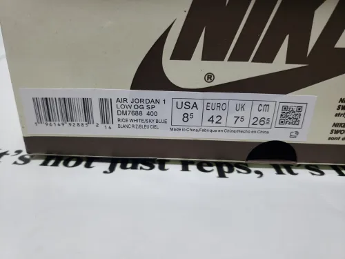 LJR Batch Air Jordan 1 Retro Low Golf Travis Scott Blue DM7688-400 review 