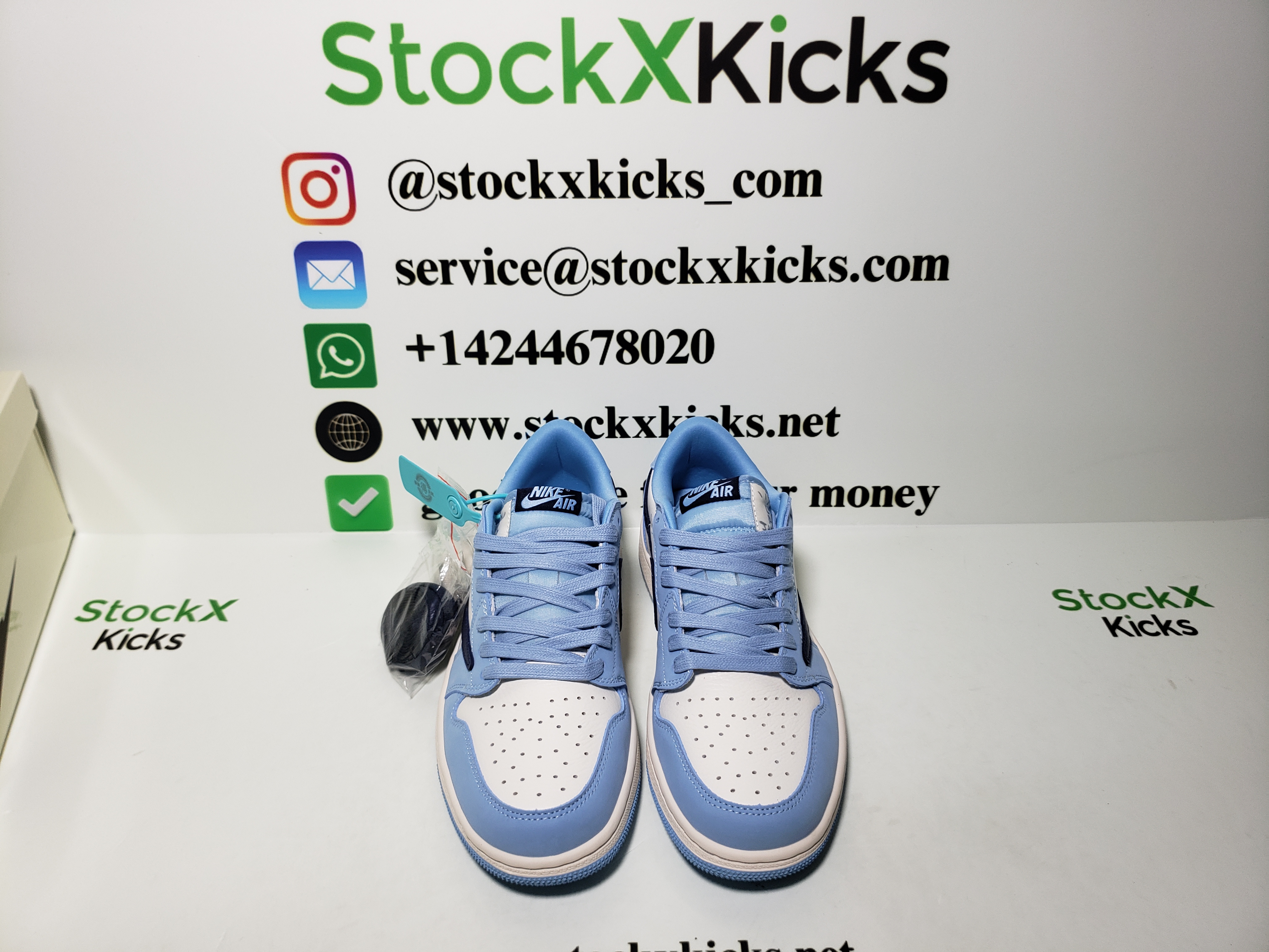 LJR Batch Air Jordan 1 Retro Low Golf Travis Scott Blue DM7688-400 review Stockxkicks.org 05